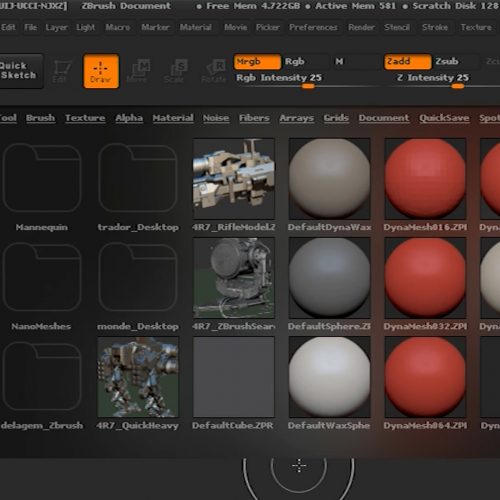 interface-zbrush interface-zbrush